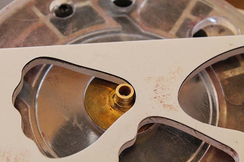 Bearing against template wall