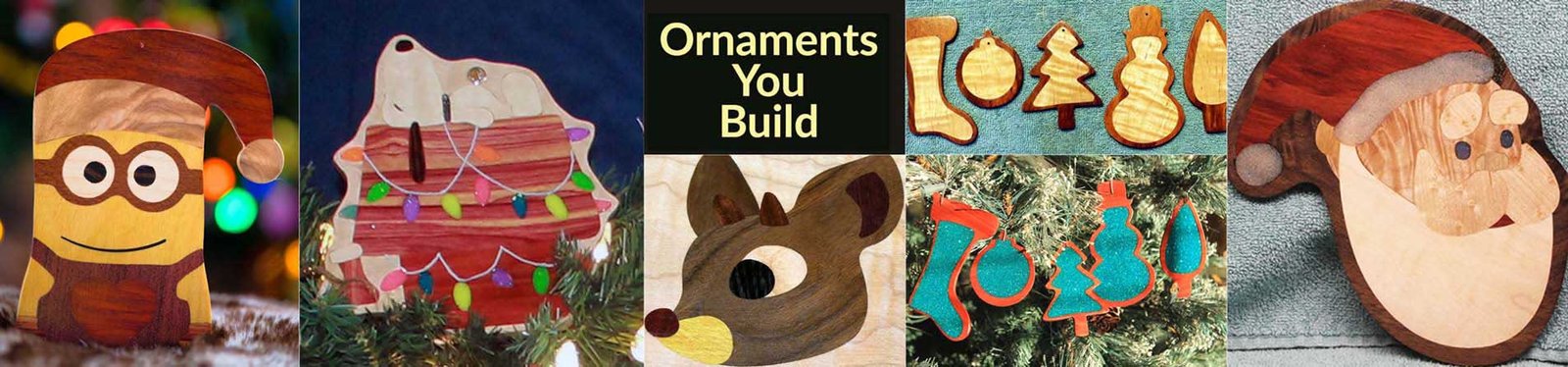 Wood Inlay Christmas Ornaments You Can Build
