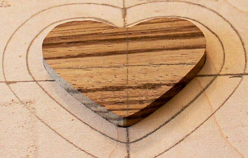 Pre-fit the Pattern 1 inlay