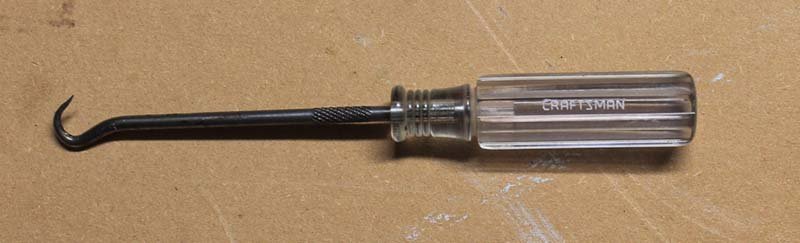 Backing material sanded