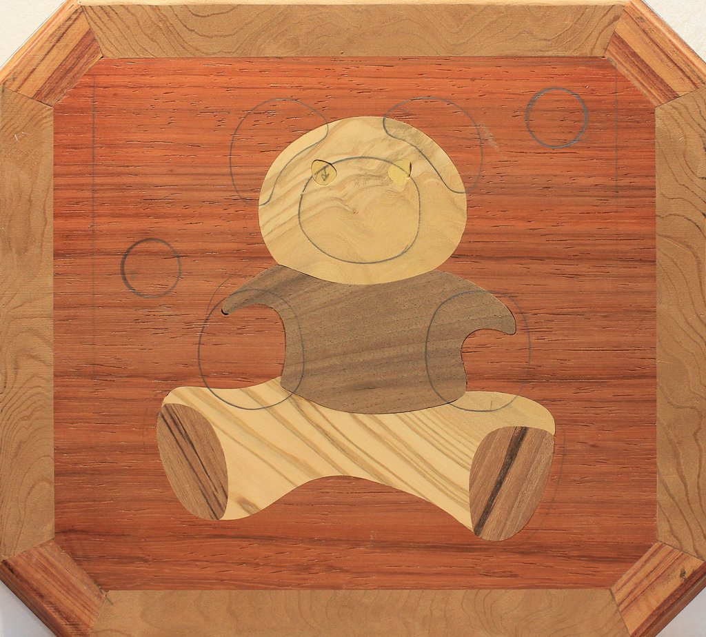 Layer 2 inlays assembled