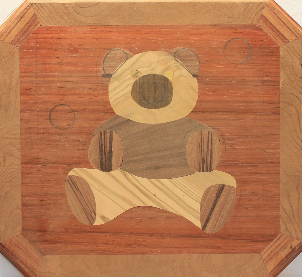 Layer 3 inlays assembled