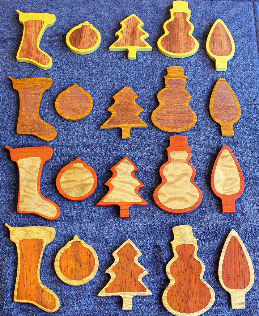 More Christmas Ornament builds.