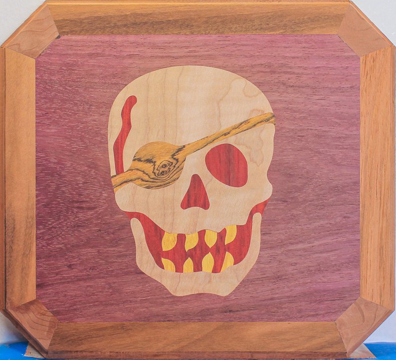 Layer 7 inlays assembled