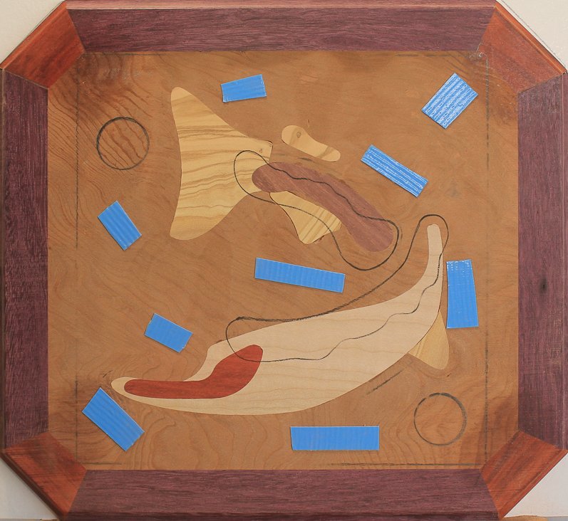 Layer 3 inlays assembled