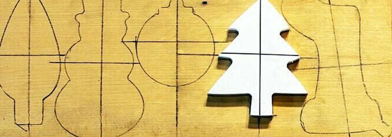 Vertically aligned alignment marks